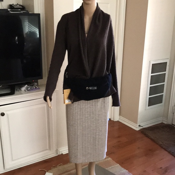 Patricia Nash Black Cantley Waist Pack Smoke - Picture 4 of 17